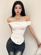 Litlookz Studio Twist Strap Top, view 4