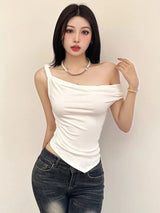 Litlookz Studio Twist Strap Top, view 5