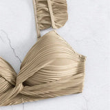 Litlookz Studio Twisted Bust Ruffled Straps Bikini Set, view 5