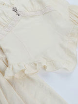 Litlookz Studio Victorian Bell Sleeve Blouse, view 3