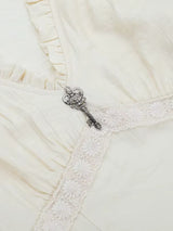 Litlookz Studio Victorian Bell Sleeve Blouse, view 4