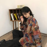 Litlookz Studio Vintage Abstract Designed Shirt, view 2