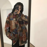Litlookz Studio Vintage Abstract Designed Shirt, view 3