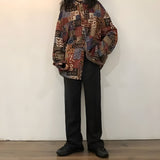 Litlookz Studio Vintage Abstract Designed Shirt, view 4