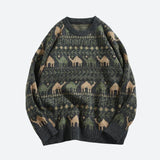 Litlookz Studio Vintage Camel Knitted Sweater, view 3