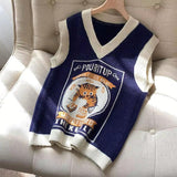 Litlookz Studio Vintage Cat Sweater Vest, view 6