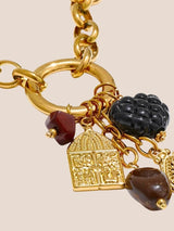 Litlookz Studio Vintage Chunky Charm Necklace, view 2