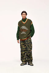 Litlookz Studio Vintage Enjoy Yourself Knitted Sweater Vest, view 2