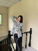 Litlookz Studio Vintage Floral Saddle Buckle Shirt, view 3