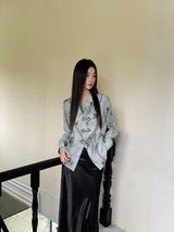 Litlookz Studio Vintage Floral Saddle Buckle Shirt, view 4
