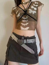 Litlookz Studio Vintage Heart Belt, view 3
