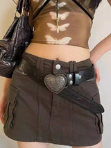 Litlookz Studio Vintage Heart Belt, view 4