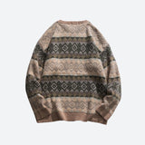 Litlookz Studio Vintage Jacquard Knitted Sweater, view 2
