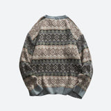 Litlookz Studio Vintage Jacquard Knitted Sweater, view 4