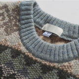 Litlookz Studio Vintage Jacquard Knitted Sweater, view 5