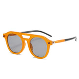 Litlookz Studio Vintage Oval Sunglasses, view 4