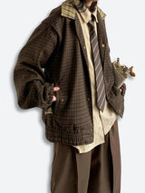 Litlookz Studio Vintage Plaid Jacket, view 3