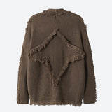 Litlookz Studio Vintage Pockets Tasseled Knitted Cardigan, view 5