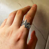 Litlookz Studio Vintage Star Ring, view 4