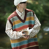 Litlookz Studio Vintage Striped Sweater Vest, view 4