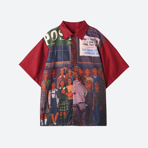 Litlookz Studio Vintage Teacher & Students Shirt