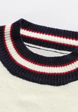 Litlookz Studio Vintage Teddy Embroidered Knitted Sweater, view 6