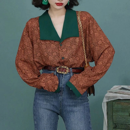 Litlookz Studio Vintage Wide Collar Shirt