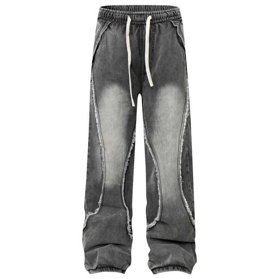 Litlookz Studio Washed Wide Leg Jeans