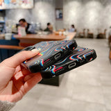 Litlookz Studio Wavy Rainbow Phone Case, view 3