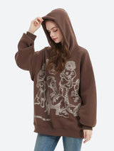 Litlookz Studio We Vaguely Feel Many Hoodie, view 5