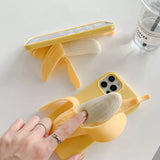 Litlookz Studio Weirdcore Banana Phone Case, view 3