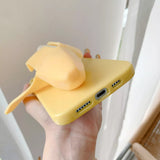 Litlookz Studio Weirdcore Banana Phone Case, view 4