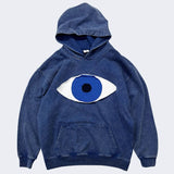 Litlookz Studio Weirdcore Big Eye Hoodie, view 3