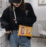 Litlookz Studio Weirdcore Chips Crossbody Bag, view 4