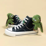 Litlookz Studio Weirdcore Dinosaur Canvas Shoes, view 4
