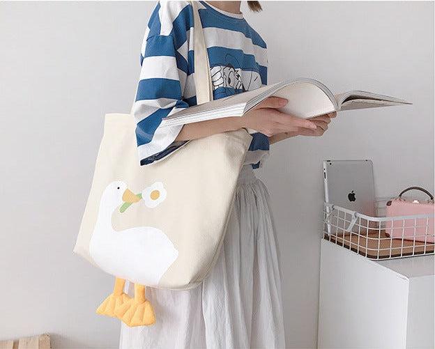 Litlookz Studio Weirdcore Duck Cloth Bag