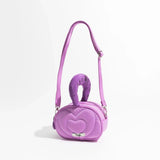 Litlookz Studio Weirdcore Heart Puffer Handbag, view 3