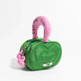 Litlookz Studio Weirdcore Heart Puffer Handbag, view 6