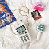 Litlookz Studio Weirdcore Retro Mobile Phone Shaped Handbag, view 4