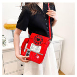 Litlookz Studio Weirdcore Retro Phone Shaped Crossbody Bag, view 3