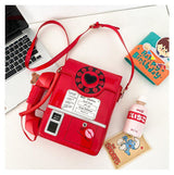 Litlookz Studio Weirdcore Retro Phone Shaped Crossbody Bag, view 4