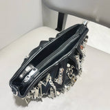Litlookz Studio Weirdcore Zipper Charm Shoulder Bag, view 3