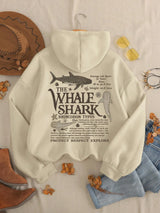 Litlookz Studio Whale Shark Graphic Hoodie, view 3