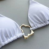 Litlookz Studio White Bikini Set, view 4