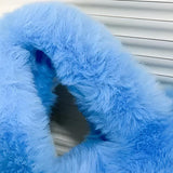 Litlookz Studio White Clouds & Blue Sky Fluffy Bag, view 6