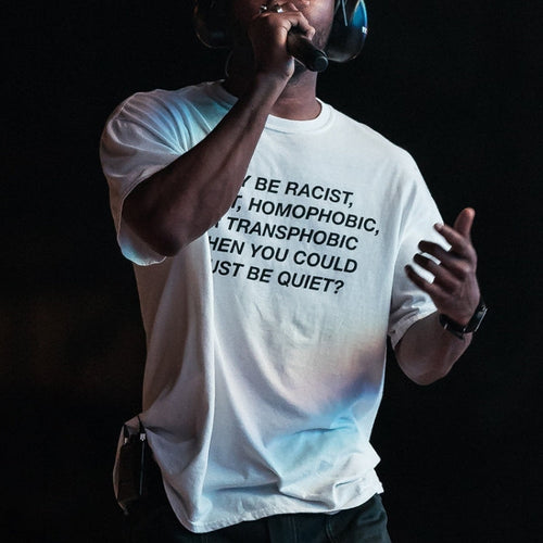 Litlookz Studio Why Be Racist Tee