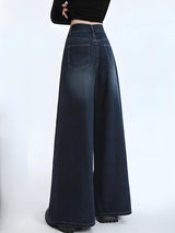 Litlookz Studio Wide Leg Regular Waist Jeans, view 2