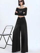 Litlookz Studio Wide Leg Regular Waist Jeans, view 3