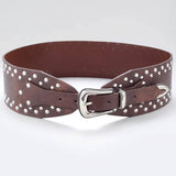 Litlookz Studio Wide Studded Western Belt, view 5