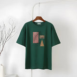 Litlookz Studio Woman Face Minimal Tee, view 4